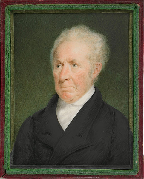 Sarah Goodridge: El pintor Gilbert Stuart, 1825. Metropolitan Museum of Art, Nueva York. Foto Google Art.