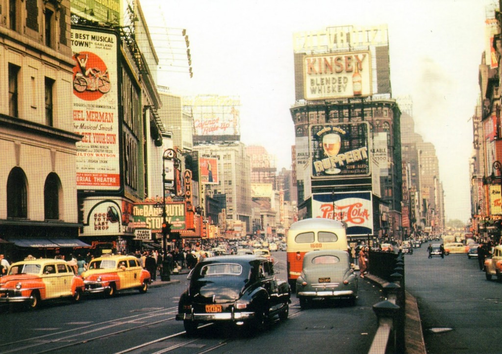 Times Square, en 1940.