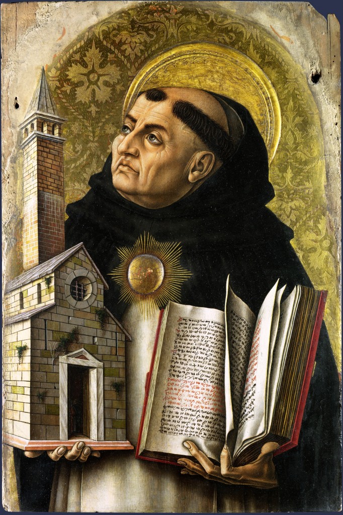 Santo Tomas de Aquino  de Carlo Crivelli