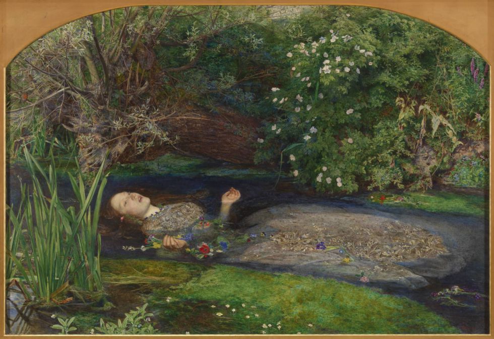 John Everett Millais: 'Ofelia' (1851-2)
